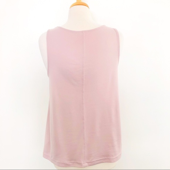 Rae Dunn Pink Be Kind Tank Size Medium - Picture 8 of 12
